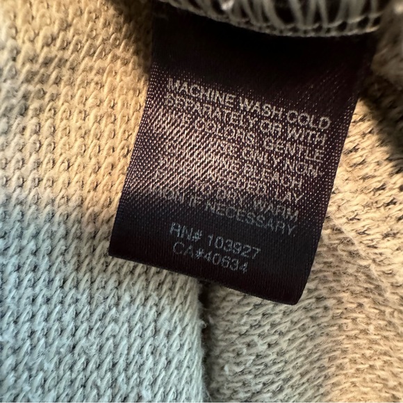 Marc Jacobs Zip Up Sweatshirt Grey & Beige XS/S/M - Picture 7 of 7